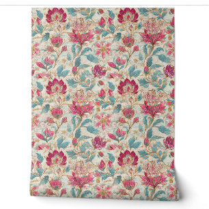 Motif de papier peint botanique vintage élégant