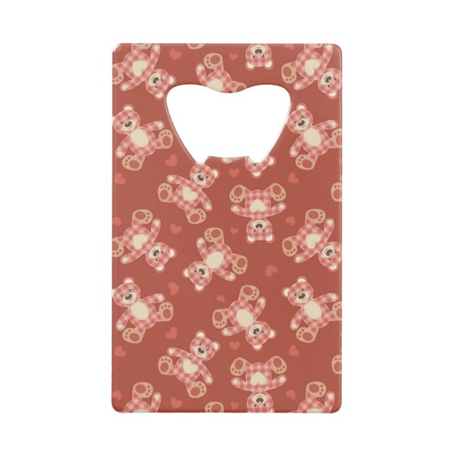motif de patchwork d'ours (Devant)