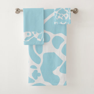 Motif de peau d'animal bleu