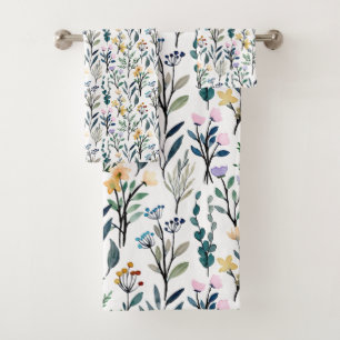 Motif de peinture Fleur sauvage de Boho Watercolor