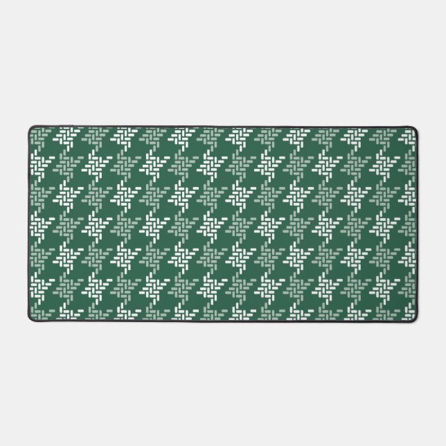 Motif De Pied De Fond Vert Et Blanc (Recto)