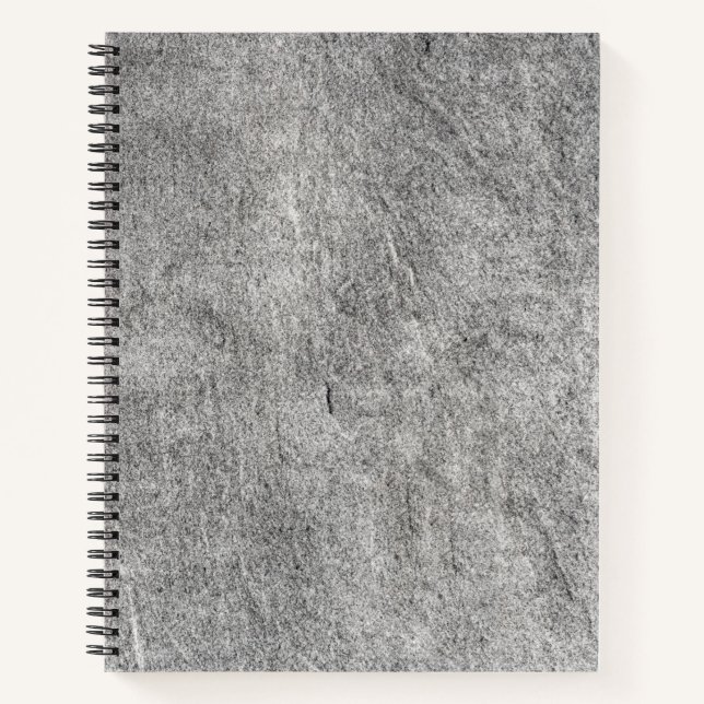 Motif de pierre de marbre Carnet spirale (Devant)