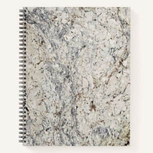 Motif de pierre de marbre Carnet spirale