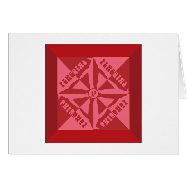 Motif de pingouin (Devant horizontal)