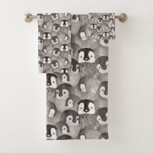Motif de pingouins pour bébés mignons