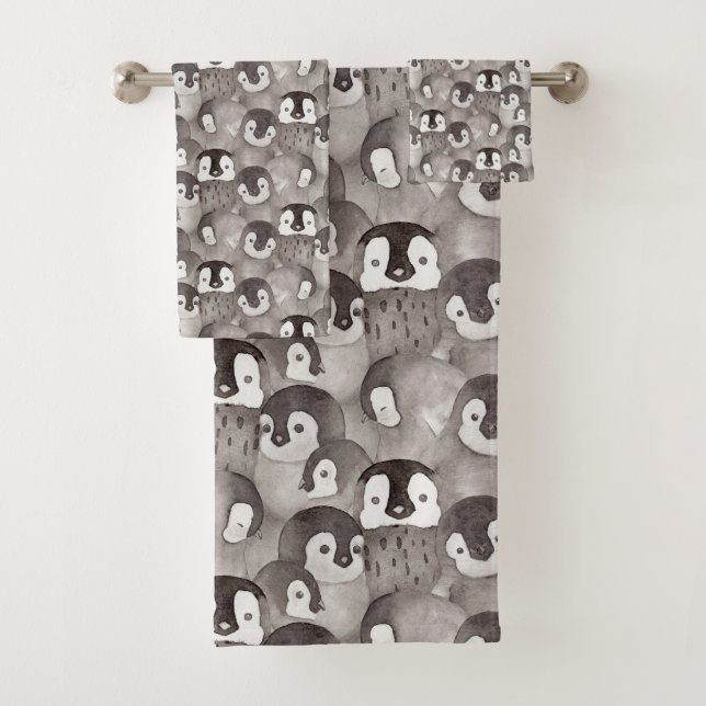 Motif de pingouins pour bébés mignons (En situation)