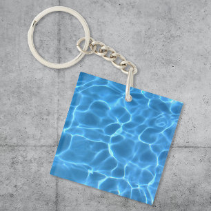 Motif de piscine bleue