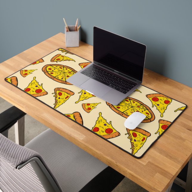 Motif de pizza au fromage fondu (Bureau 2)