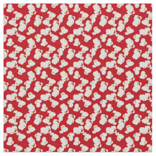 motif de pop-corn en tissu de coton