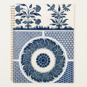 Motif de porcelaine antique chinoise bleu et blanc