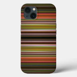 Motif de rayures abstraites Coque de téléphone Cas