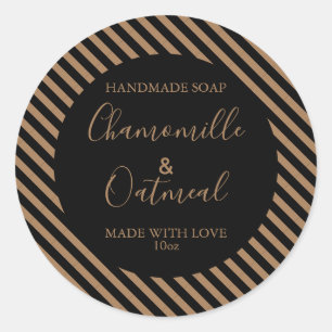 Motif de savon personnalisable Étiquette moderne