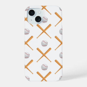 Motif de sport de baseball Battez en haut