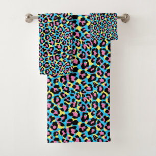 Motif de Spots Neon Leopard