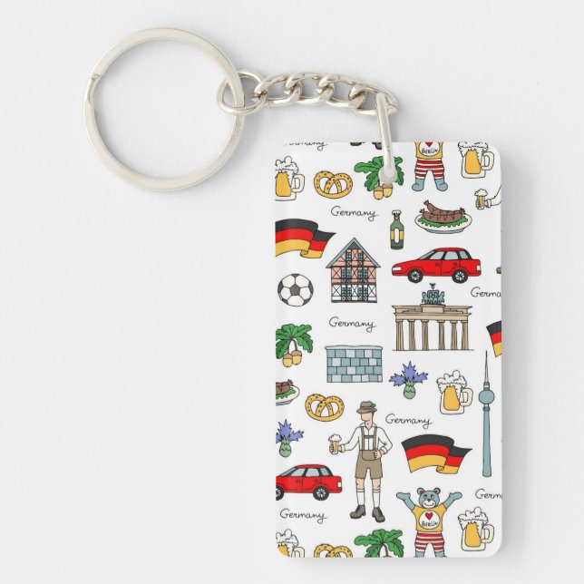 Motif de symboles de l'Allemagne | (Devant)