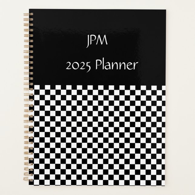 Motif de tableau de bord noir et blanc (Devant)