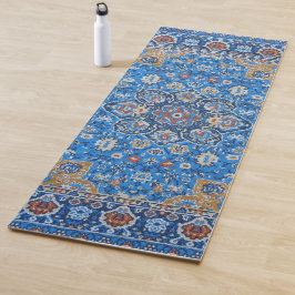 Motif de tapis bleu persan turc