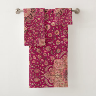 Motif de tapis vintage persan