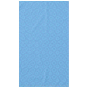 Motif de tapisserie de Gallois, nappe bleue chic