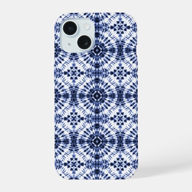 Motif de teinture bleu foncé (Verso)