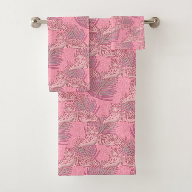 Motif de tigre de la Jungle rose (En situation)