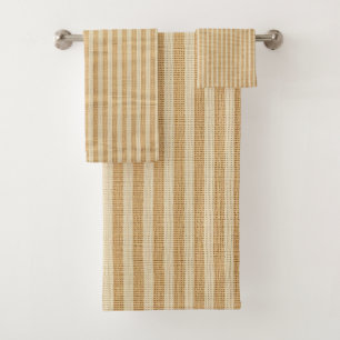 Motif de tissu à rayures jaunes pâles filées