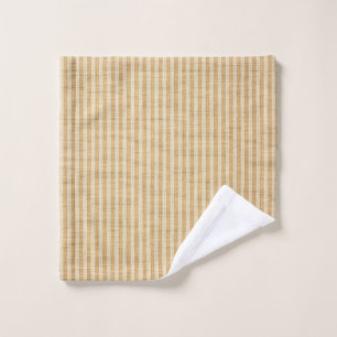 Motif de tissu à rayures jaunes pâles filées
