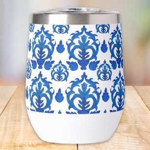 Motif de toile bleu français