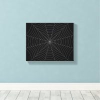 Motif de toile d'araignée noire et grise pour Hall