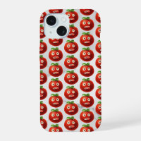 Motif de Tomate Drôle - Art de Légume de Dessin An