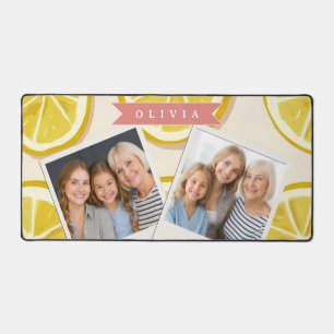 Motif de tranche de citron frais personnalisé Lumi