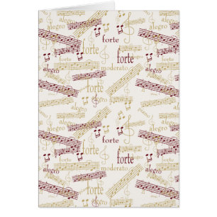 Motif de typographie d'aficionado de musique