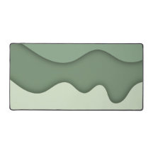 Motif de vague abstrait vert sauge