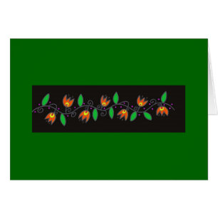 Motif de vigne - symbole de la vie éternelle