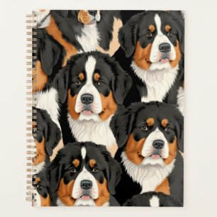 Motif décoratif bernois de chien de montagne