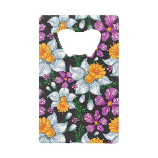 Motif d'élégance avec les fleurs 2 de narcisse (Devant)