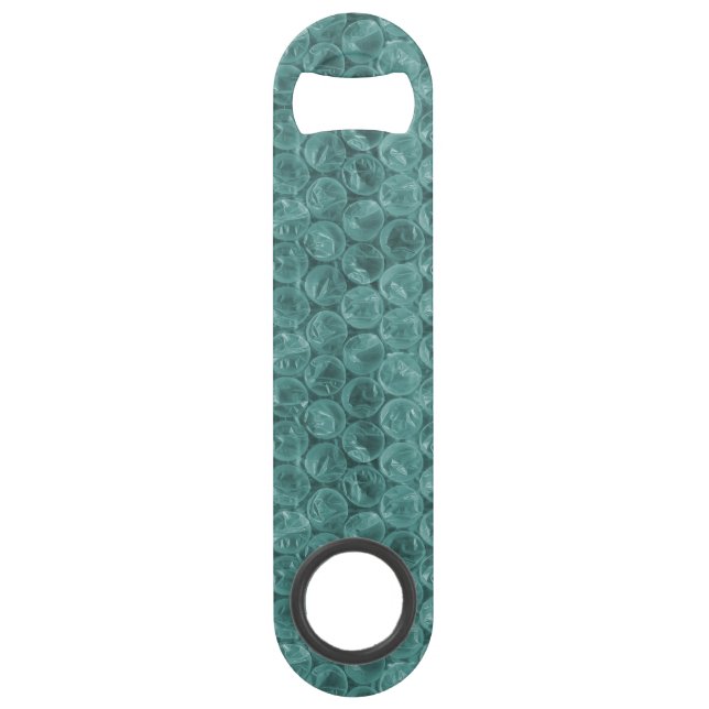 Motif d'enveloppement de bulle turquoise (Devant)