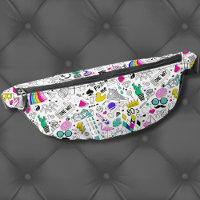 Motif des années 80 de couleur mignonne
