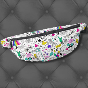 Motif des années 80 de couleur mignonne