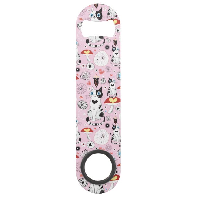 motif des chats et des fleurs (Devant)