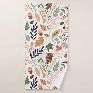 Motif des feuilles automnales