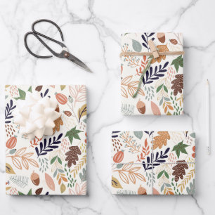 Motif des feuilles automnales