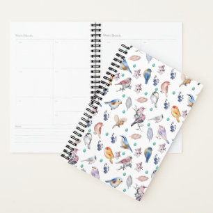 Motif des oiseaux de printemps