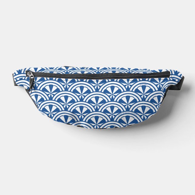 Motif des vagues côtières - Le Lotus Blanc (Poser)