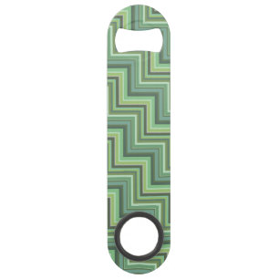 Motif d'escalier à rayures vert olive