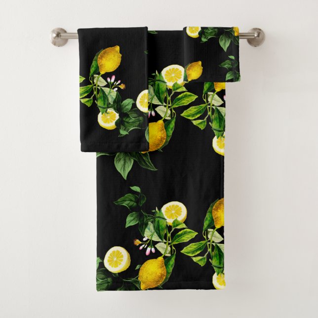 Motif d'été du jardin de citron (En situation)