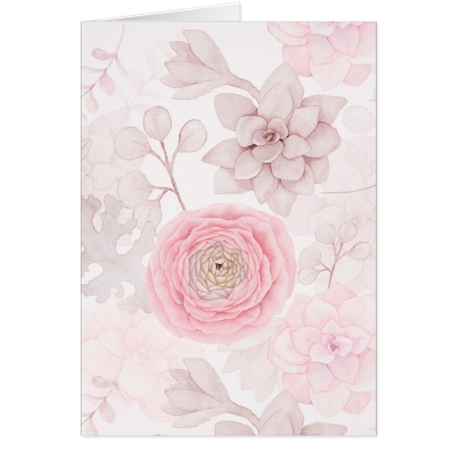 Motif d'été illustrant la réussite des fleurs rose (Devant)