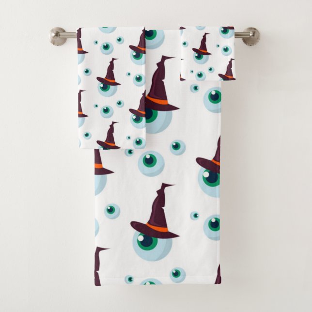 Motif d'Halloween des yeux de sorcières (En situation)