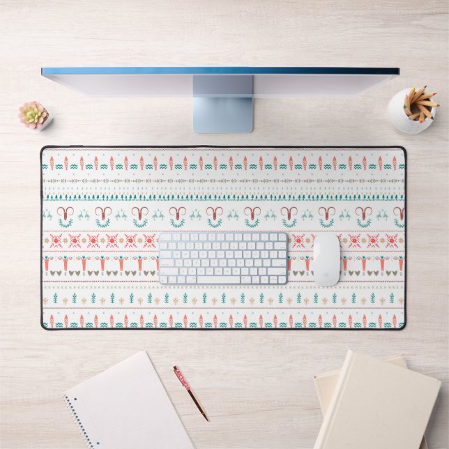 Motif d'hiver léger nordique (Bureau 1)