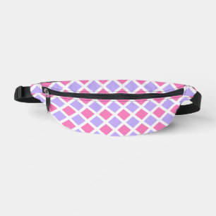 Motif diamant à carreaux rose violet